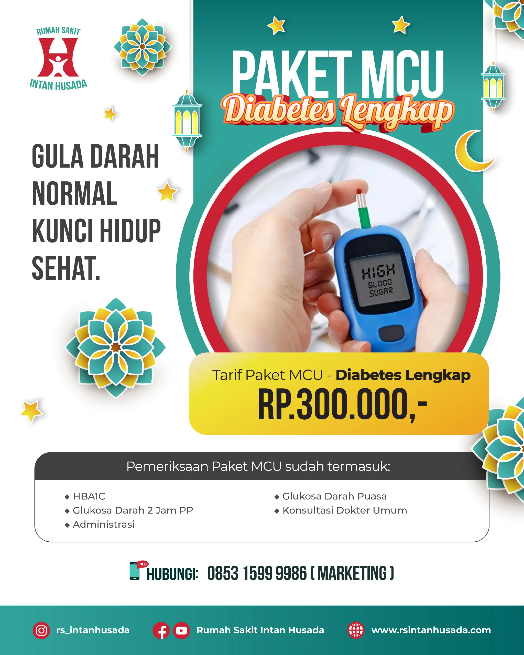 Paket MCU Diabetes Lengkap